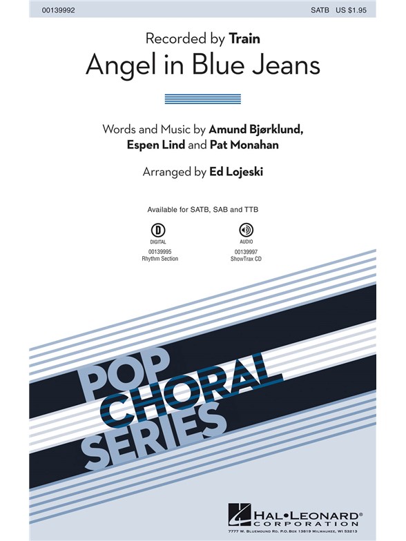 Train: Angel in Blue Jeans (SATB Songbook)