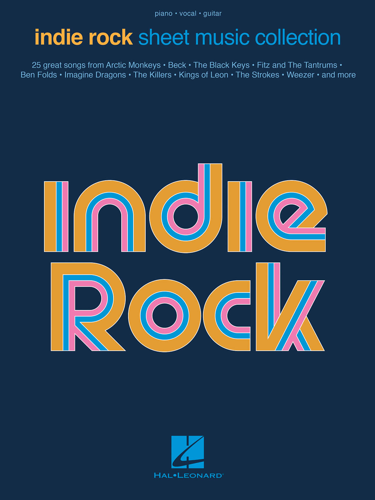 Indie Rock Sheet Music Collection Pvg Songbook Bk