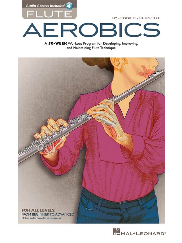 Jennifer Clippert: Flute Aerobics (Book/Online Audio)