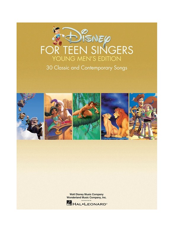 Disney For Teen Singers Young Men's Edition
