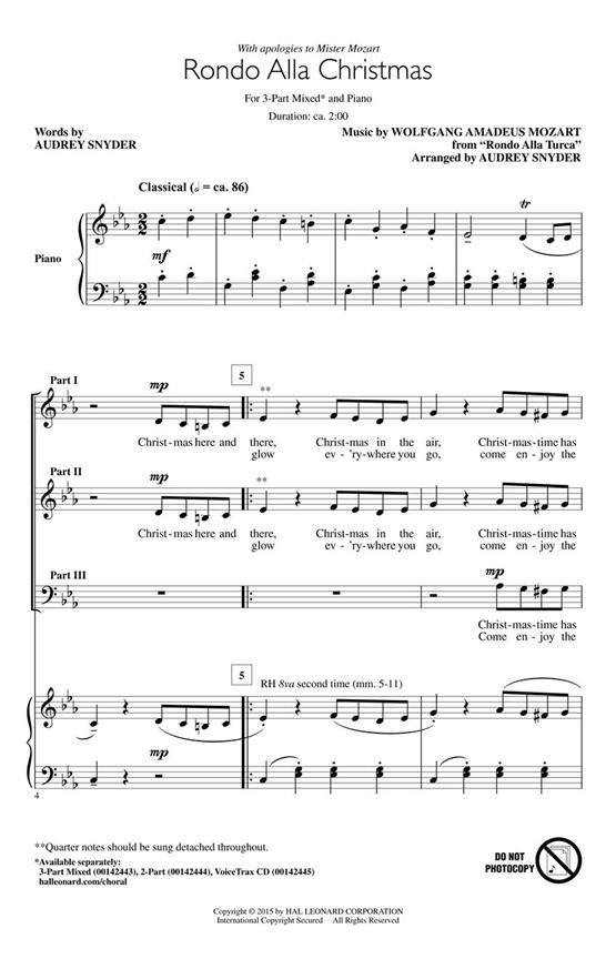 Rondo Alla Christmas : Discovery Level 2