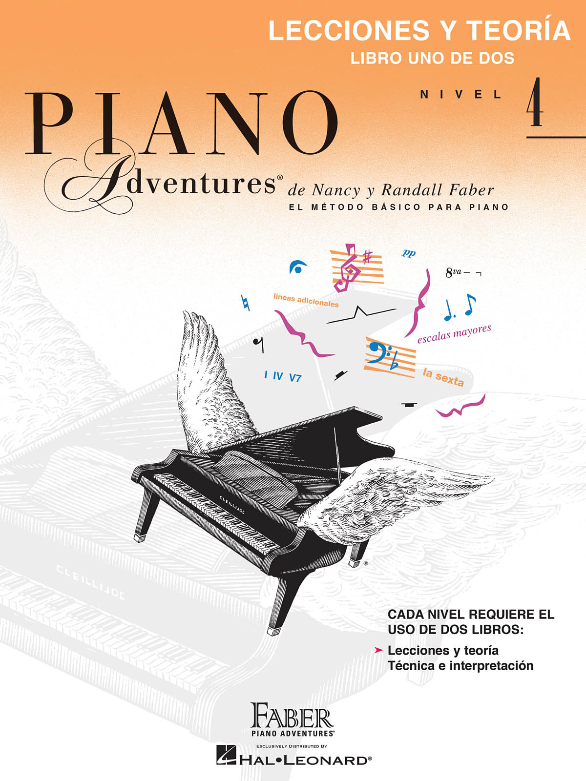 Faber Piano Adventures: Lecciones Y Teoria 4