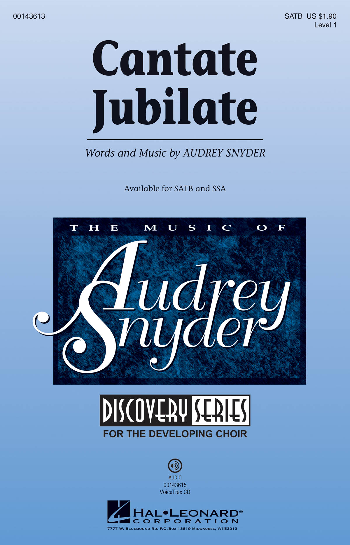 Cantate Jubilate : Discovery Level 1
