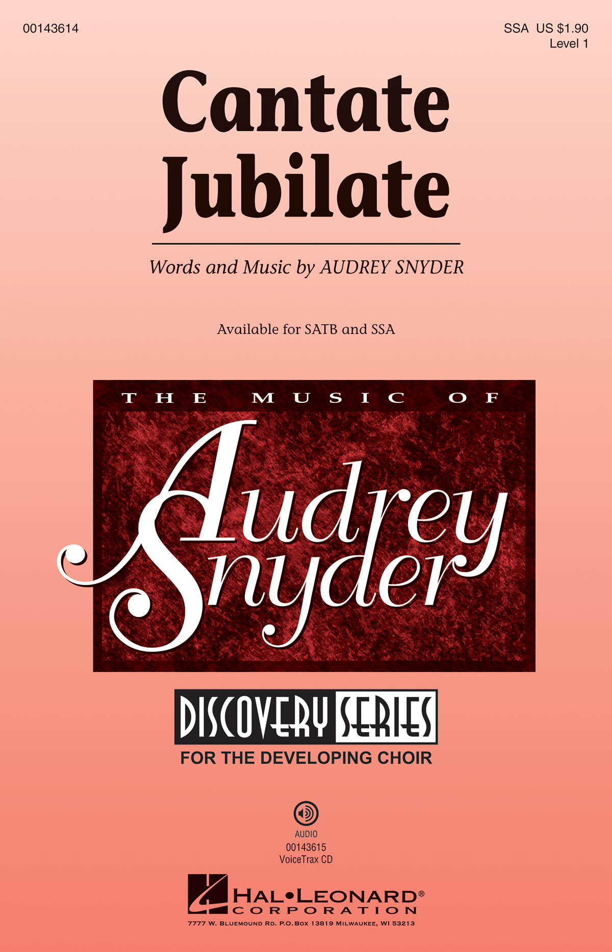 Cantate Jubilate : Discovery Level 1