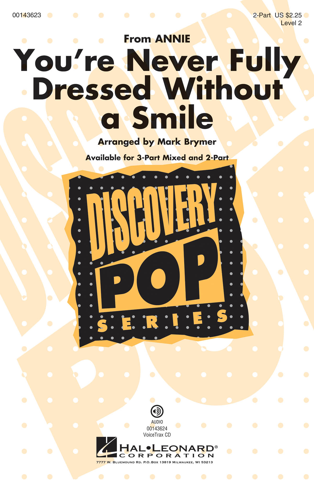 Greg Kurstin: You're Never Fully Dressed Without A Smile From 'Annie' (Arr. Brymer) (2-Part)