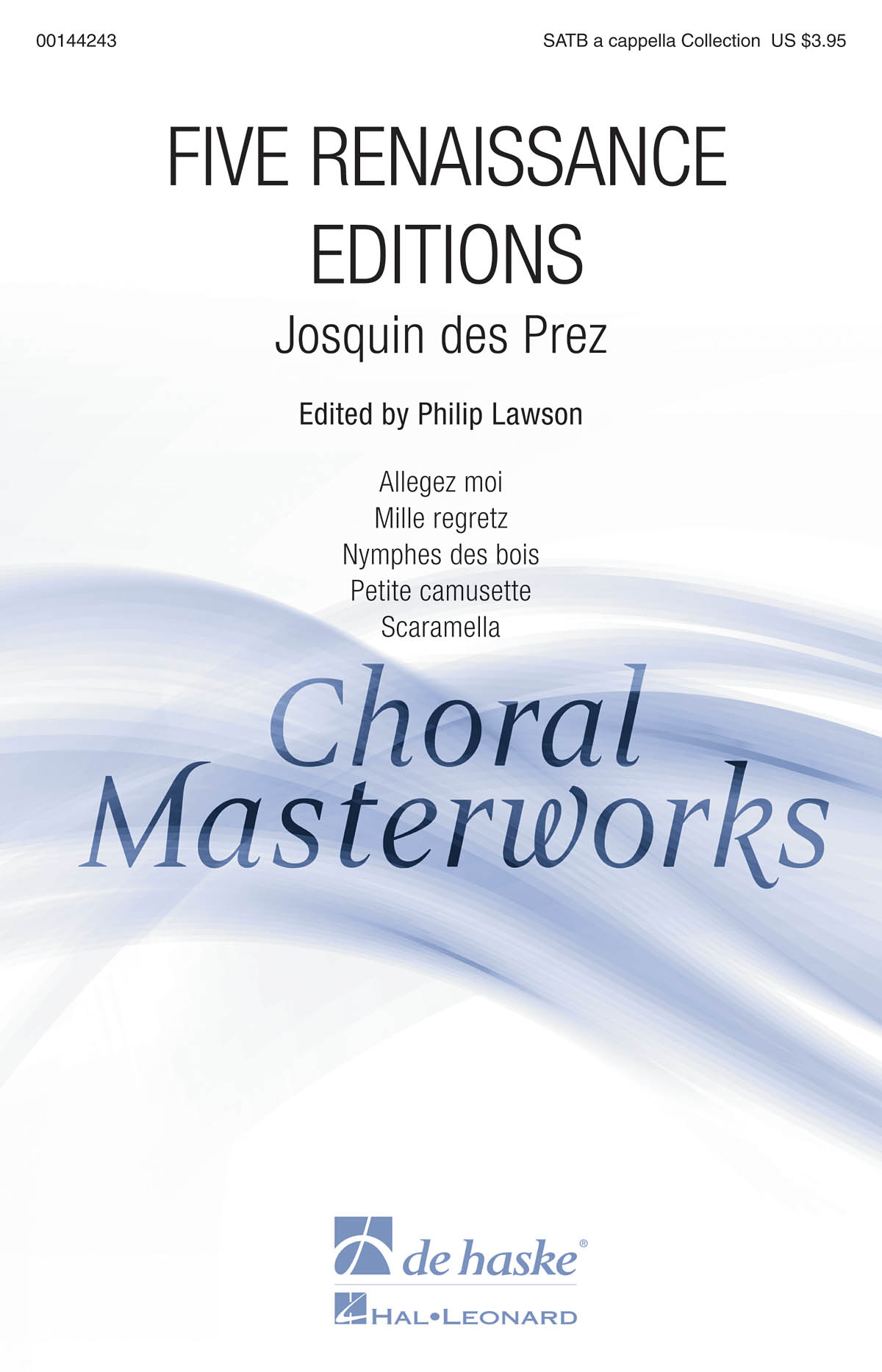 Josquin Des Prez: Five Renaissance Editions (Arr. Lawson) (SATTBB)