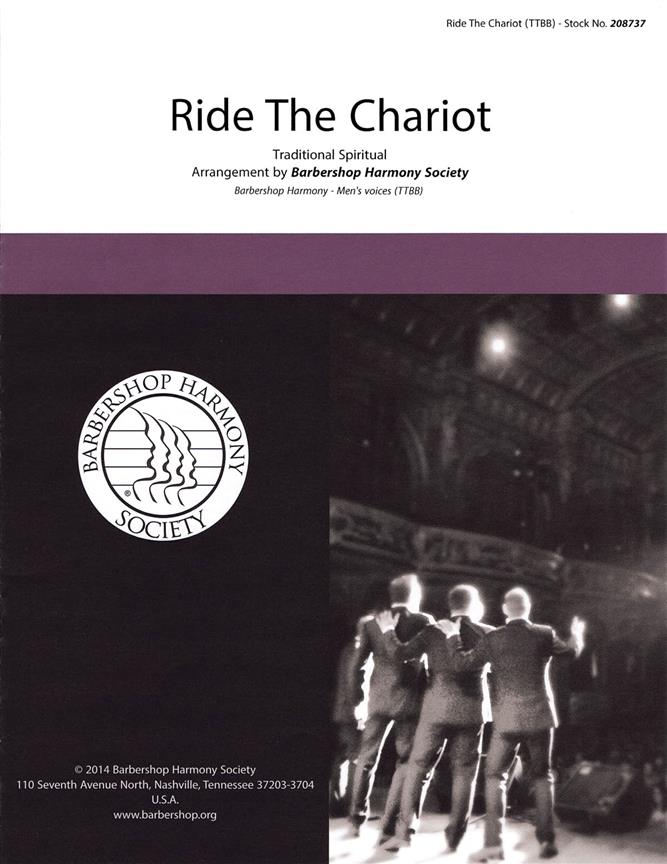 Ride The Chariot (arr. Barbershop Harmony Society) (TTBB)