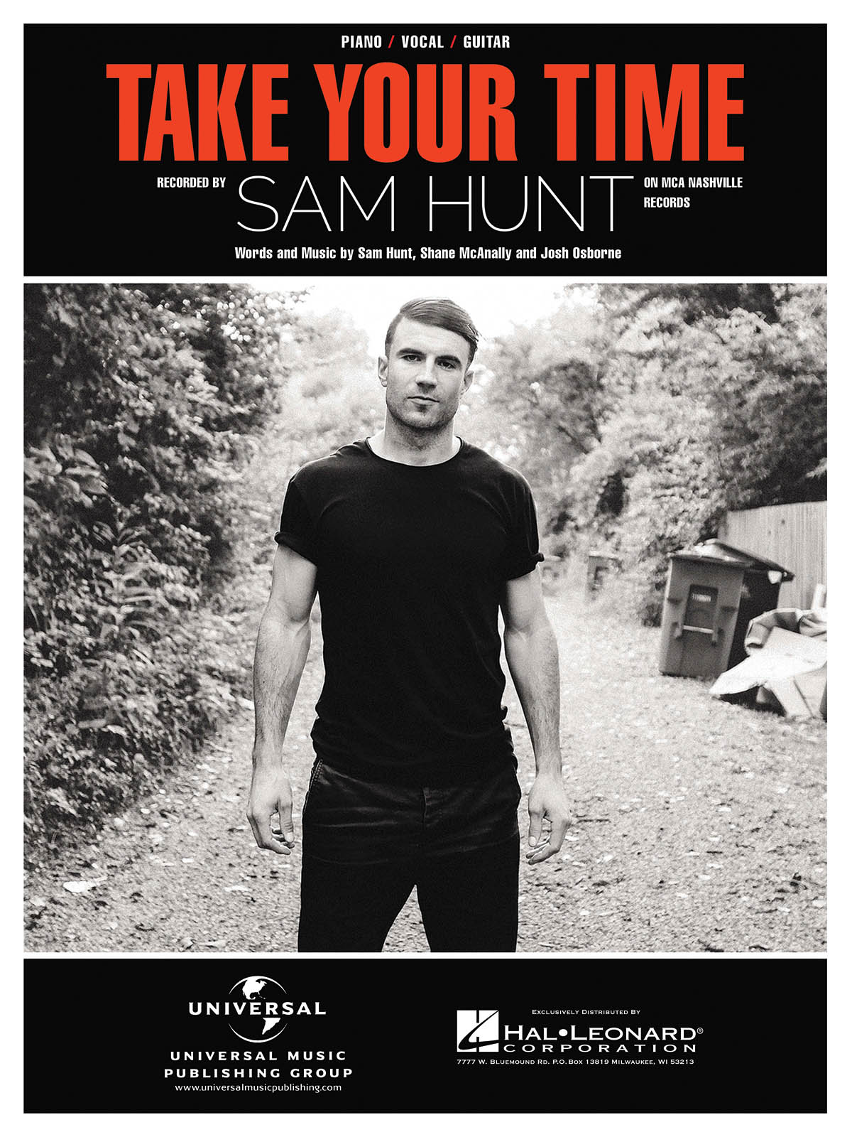 Sam Hunt: Take Your Time (PVG Sheet)