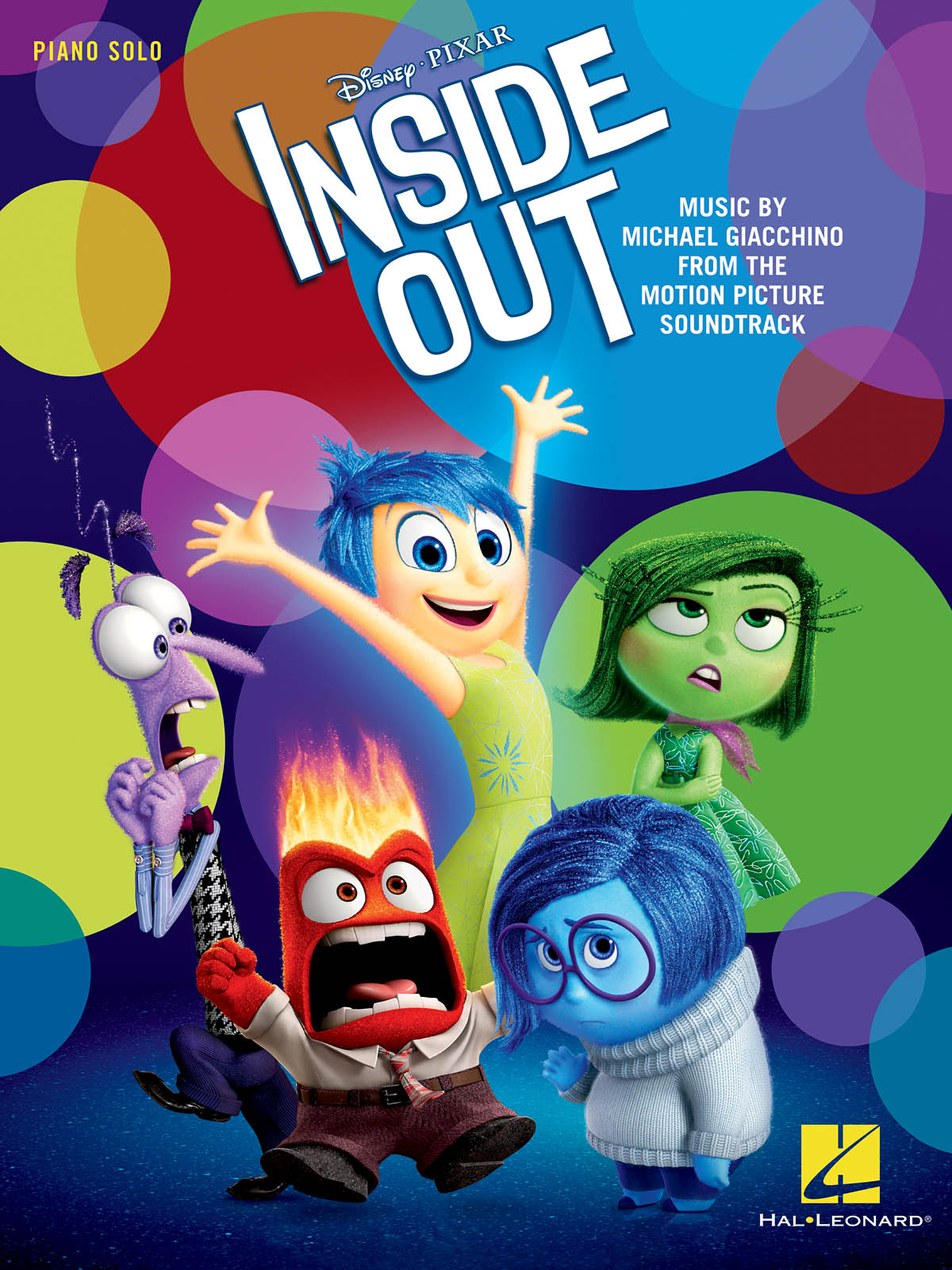 Giacchino Inside Out Disney Pixar Motion Picture Piano Solo Songbook