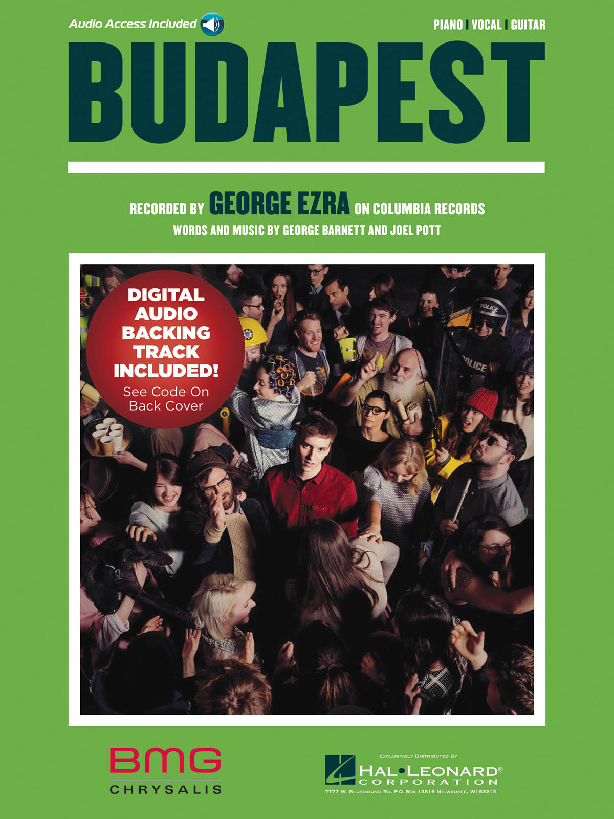 George Ezra: Budapest (PVG Sheet/Online Audio)