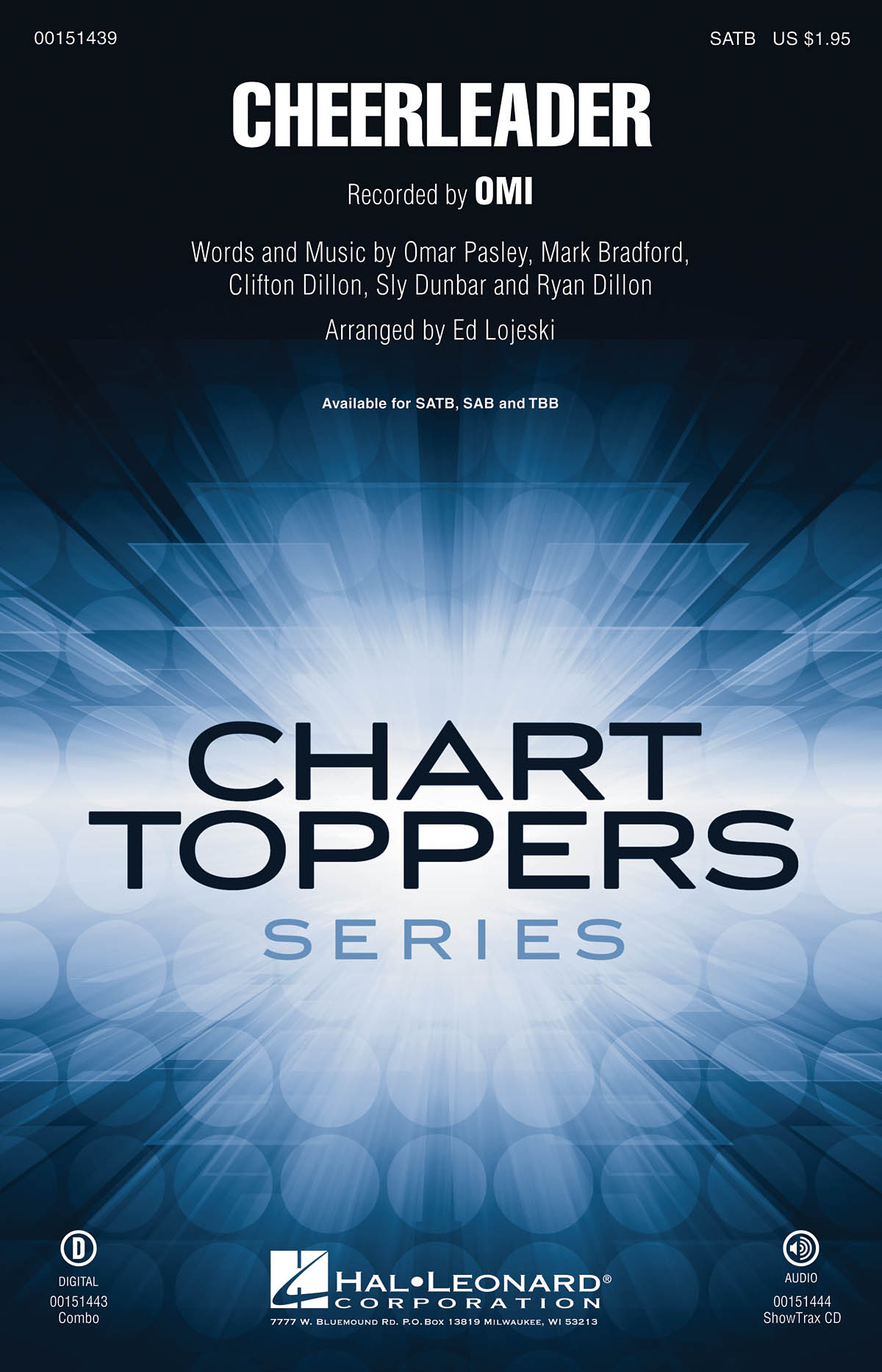 Omi: Cheerleader (SATB, arr. Lojeski)