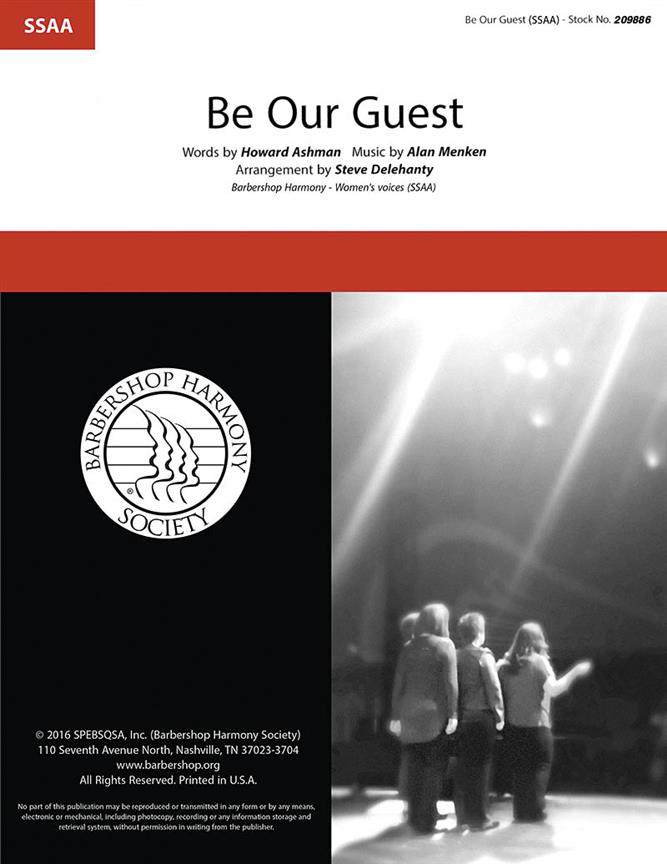 Be Our Guest (arr. Delehanty) (SSAA)