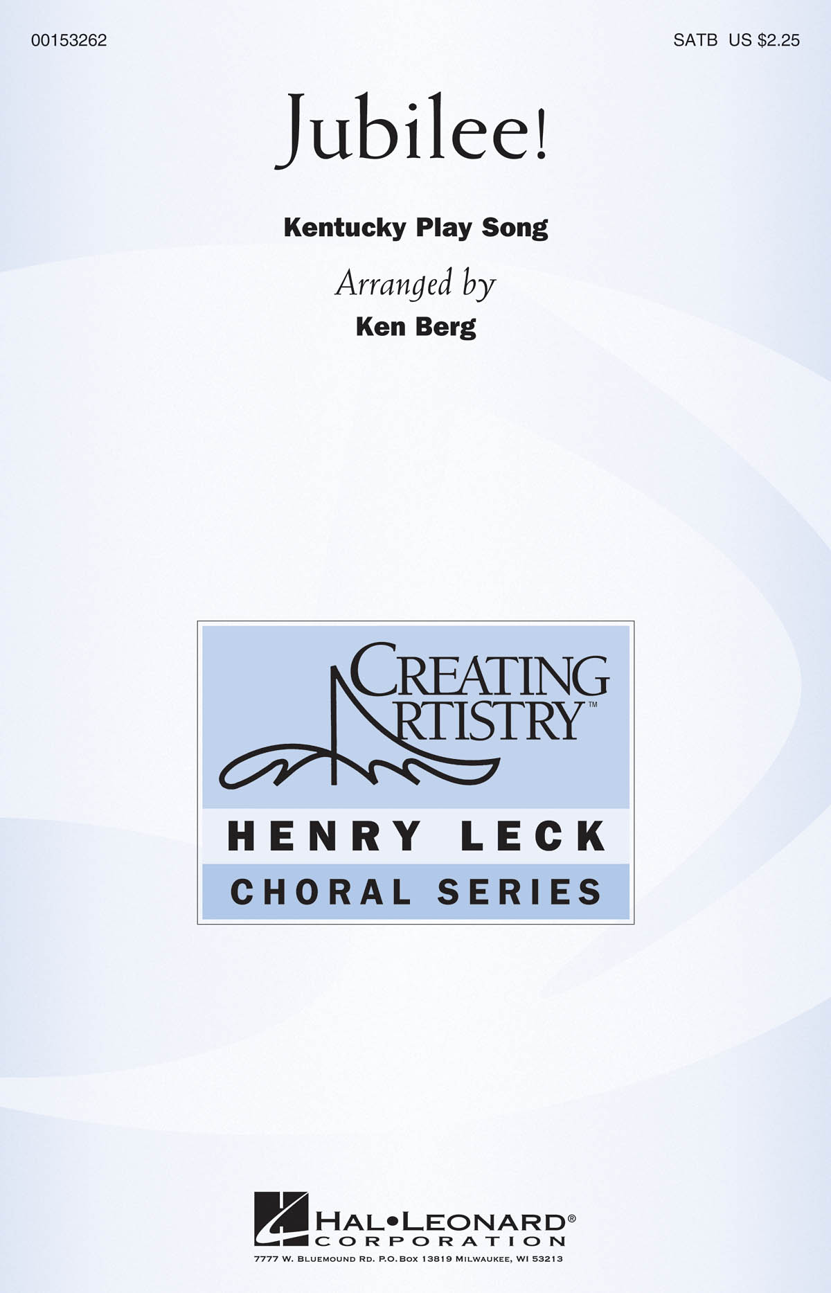 Jubilee (SATB arr. Ken Berg)
