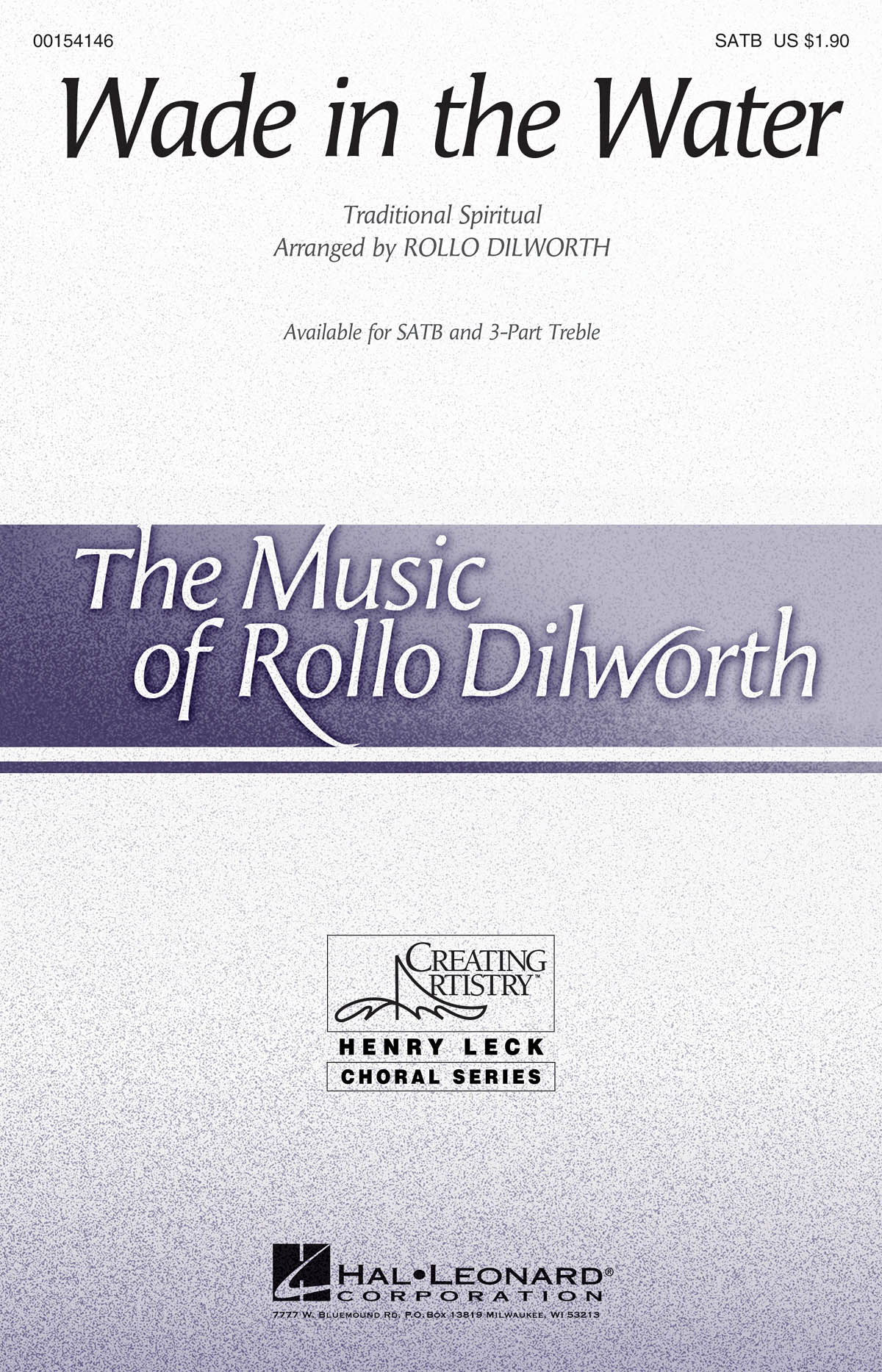 Wade In The Water (Arr. Rollo Dilworth)