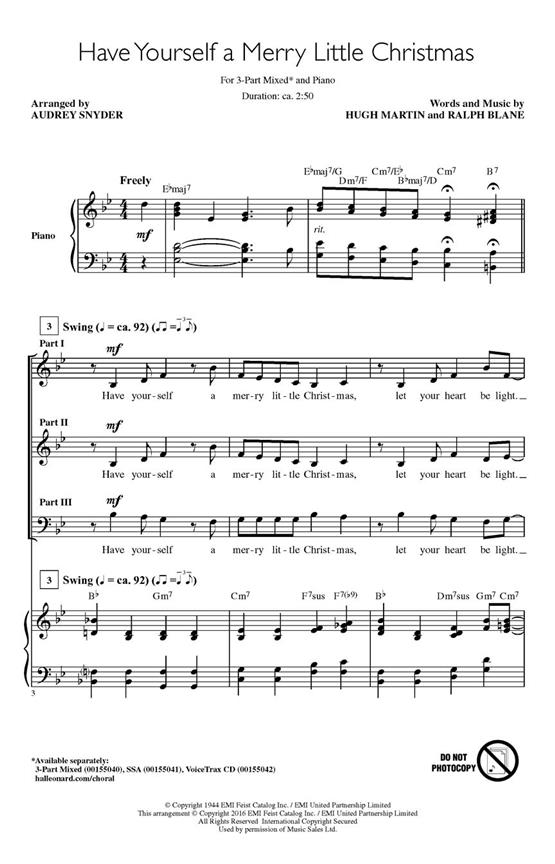 Have Yourself a Merry Little Christmas : Discovery Level 2