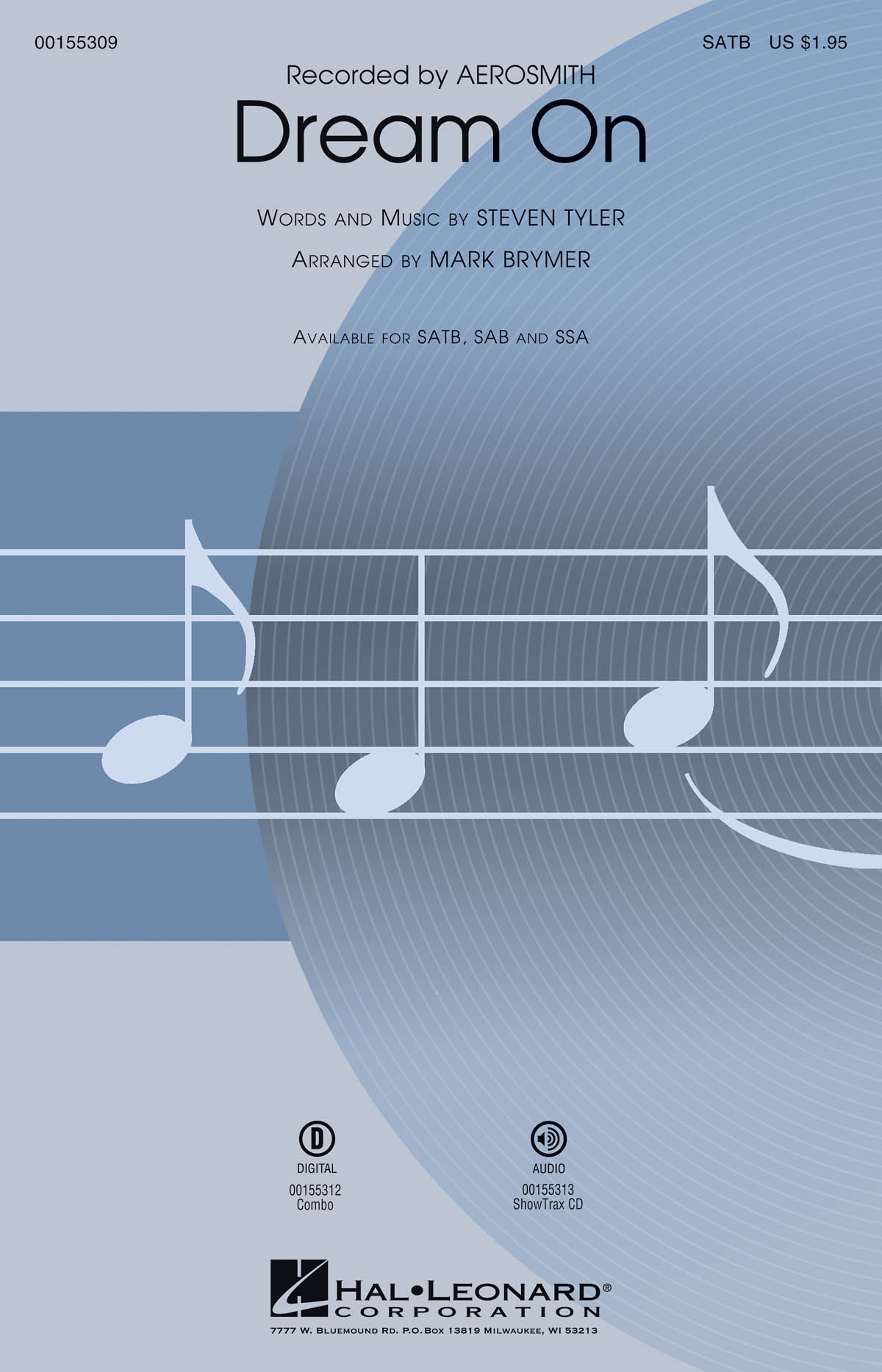 Aerosmith: Dream On (Arr. Brymer) (SATB)