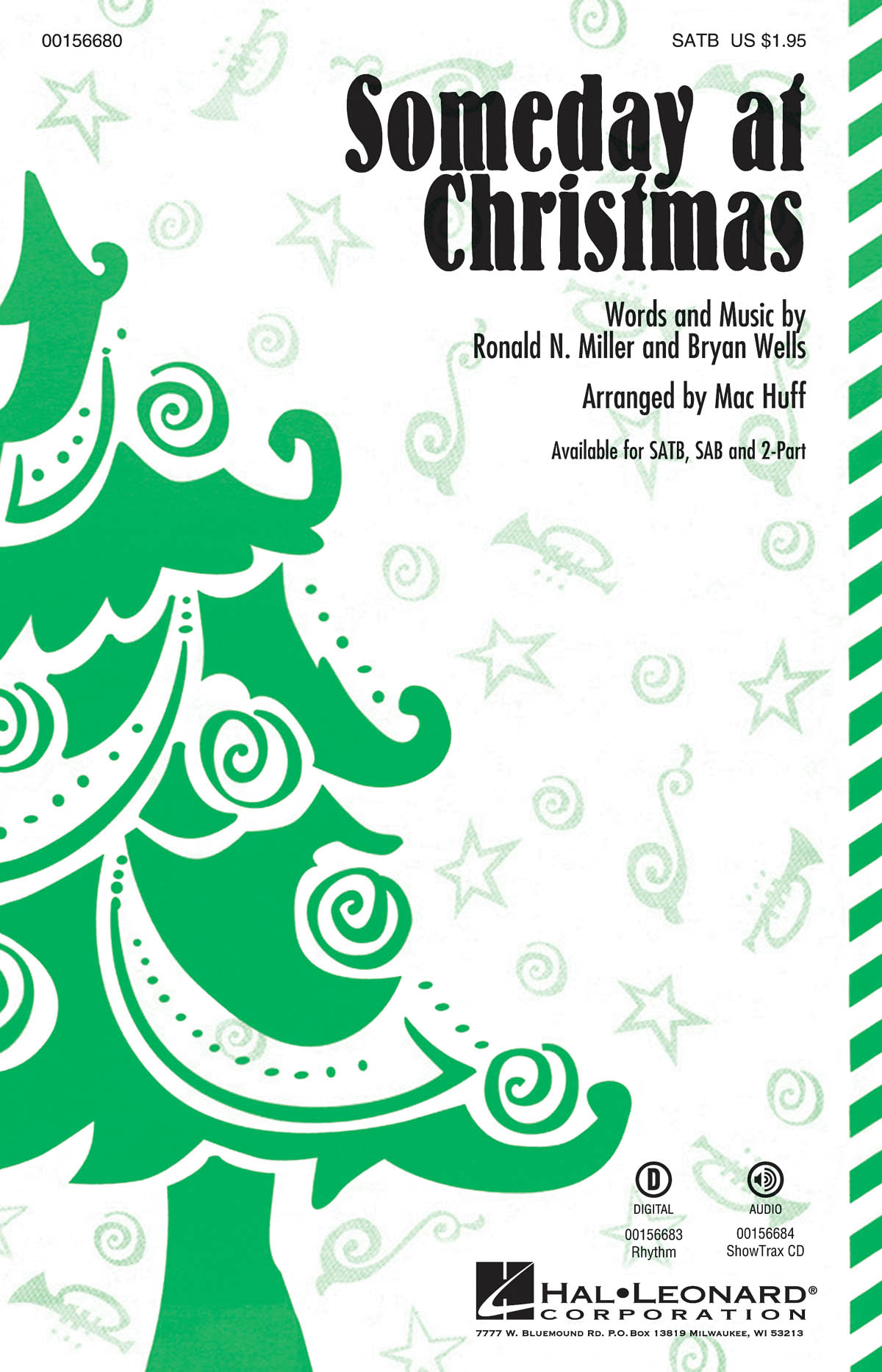 Stevie Wonder: Someday At Christmas (SATB Songbook)