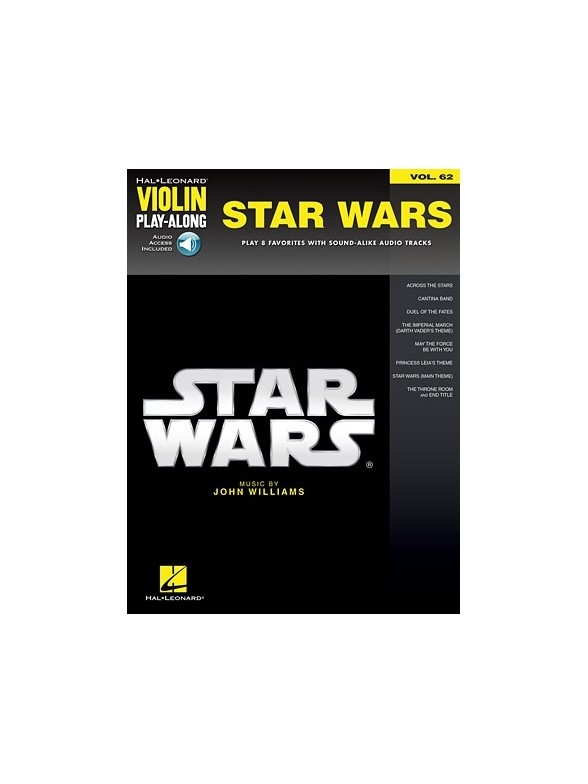 Violin Play-Along Volume 62: Star Wars (Book/Online Audio)