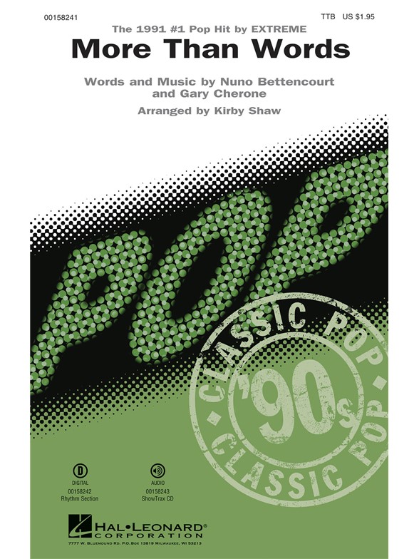 Extreme: More Than Words (TTB Songbook)