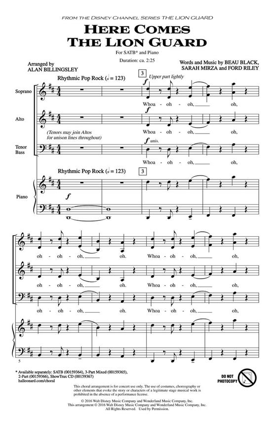 Finding Neverland : Choral Medley