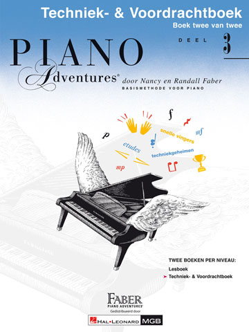 Piano Adventures: Techniek- & Voordrachtboek 3