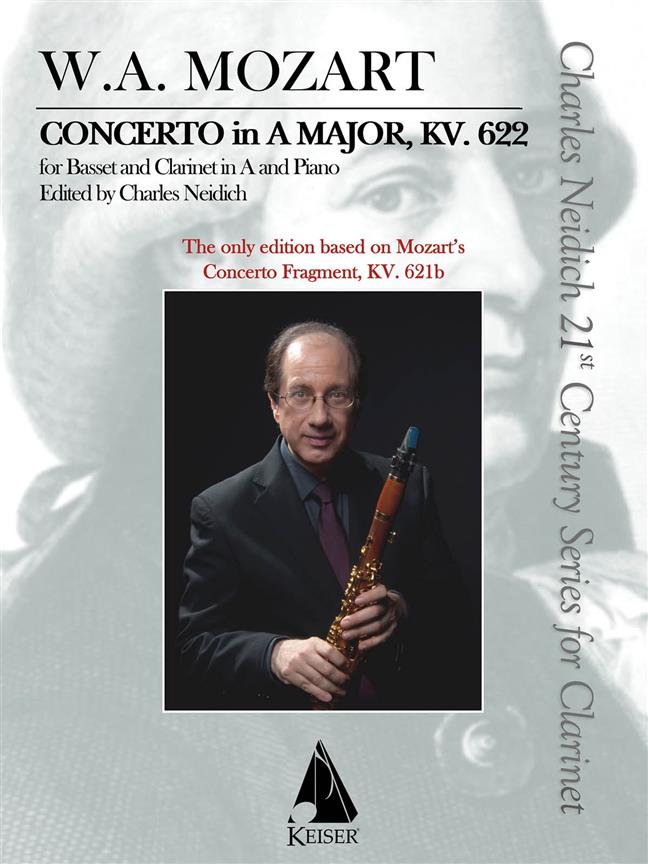 W. A. Mozart: Clarinet Concerto, K. 622 - Critical Urtext Edition