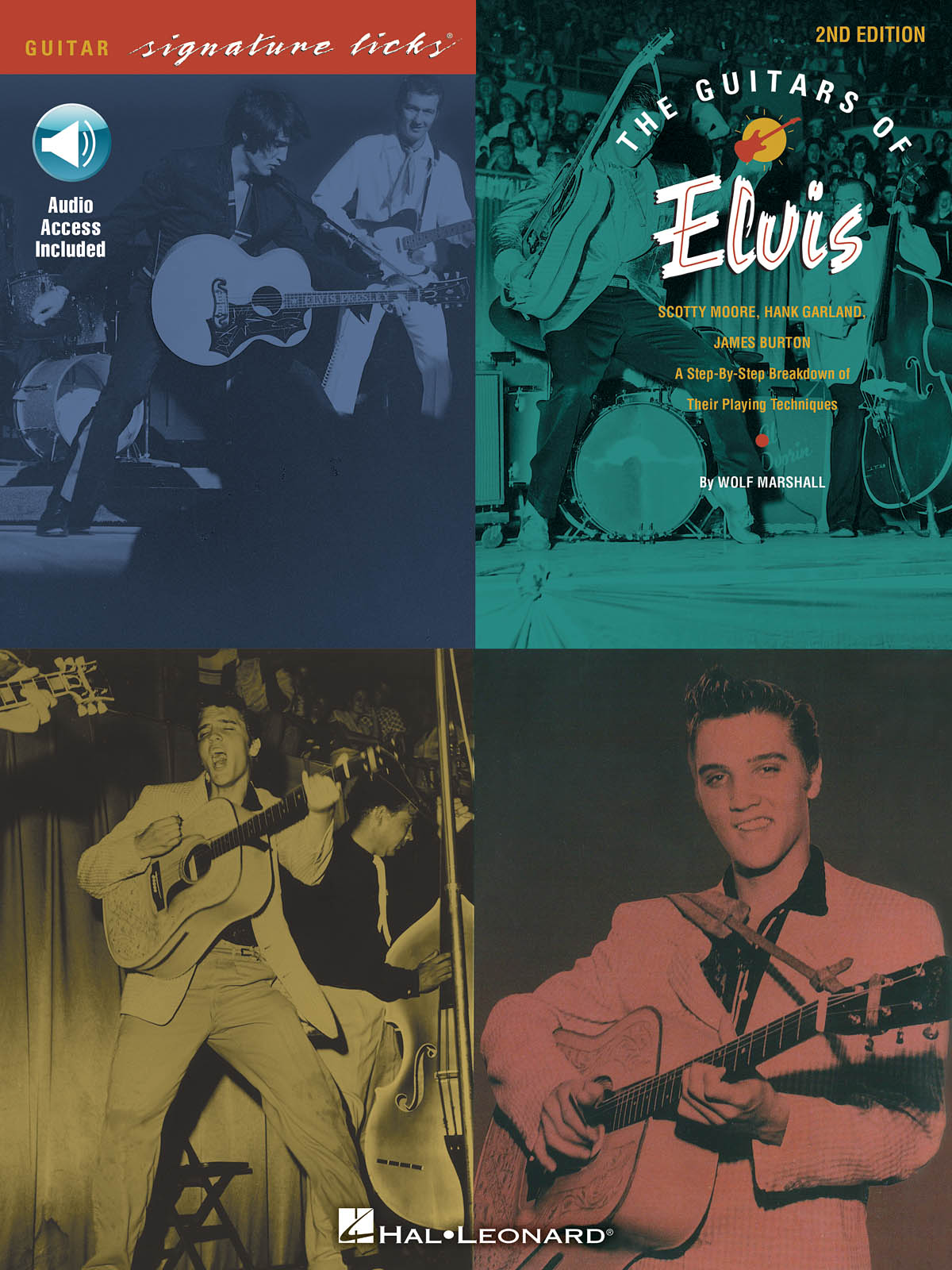 The Guitars Of Elvis: 2nd Edition (Book/Online Audio)