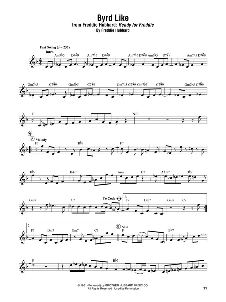 Trumpet Omnibook : Transcribed Exactly from Artist Recorded Solos