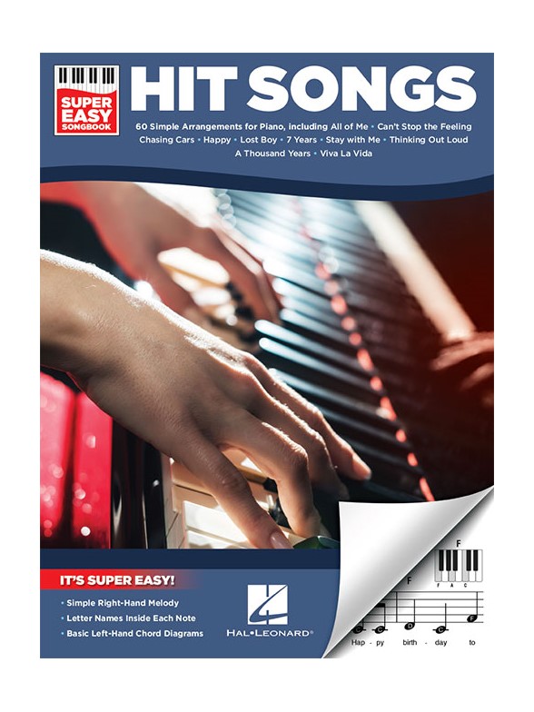 Hit Songs – Super Easy Songbook (Piano)