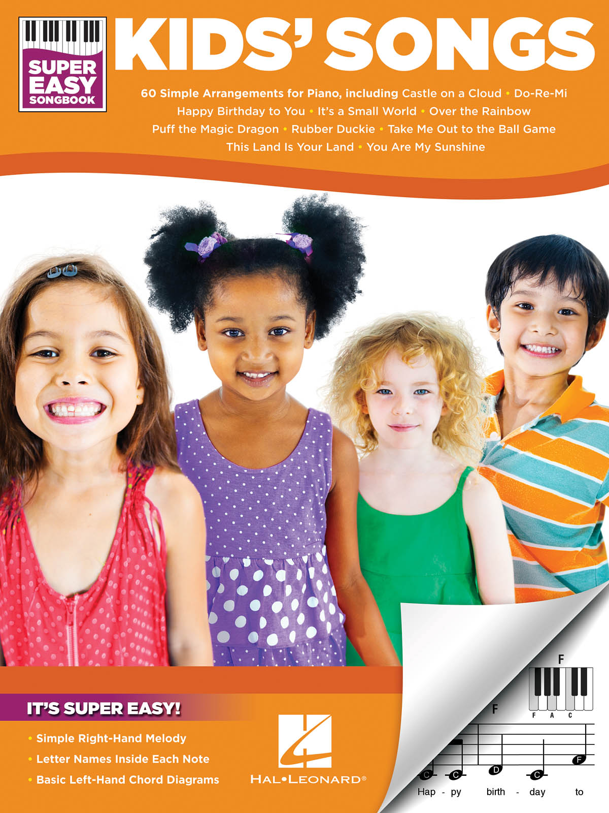 Kids' Songs - Super Easy Songbook (Piano)