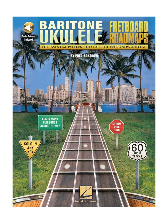 Fretboard Roadmaps - Baritone Ukulele (Book/Online Audio)