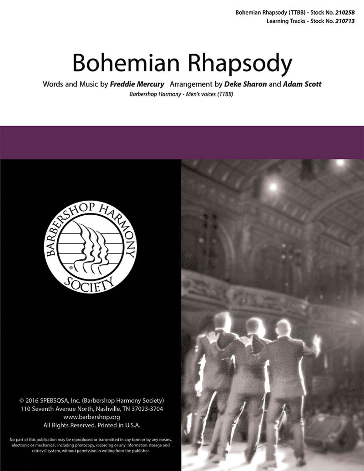 Queen: Bohemian Rhapsody (arr. Scott) (TTBB)