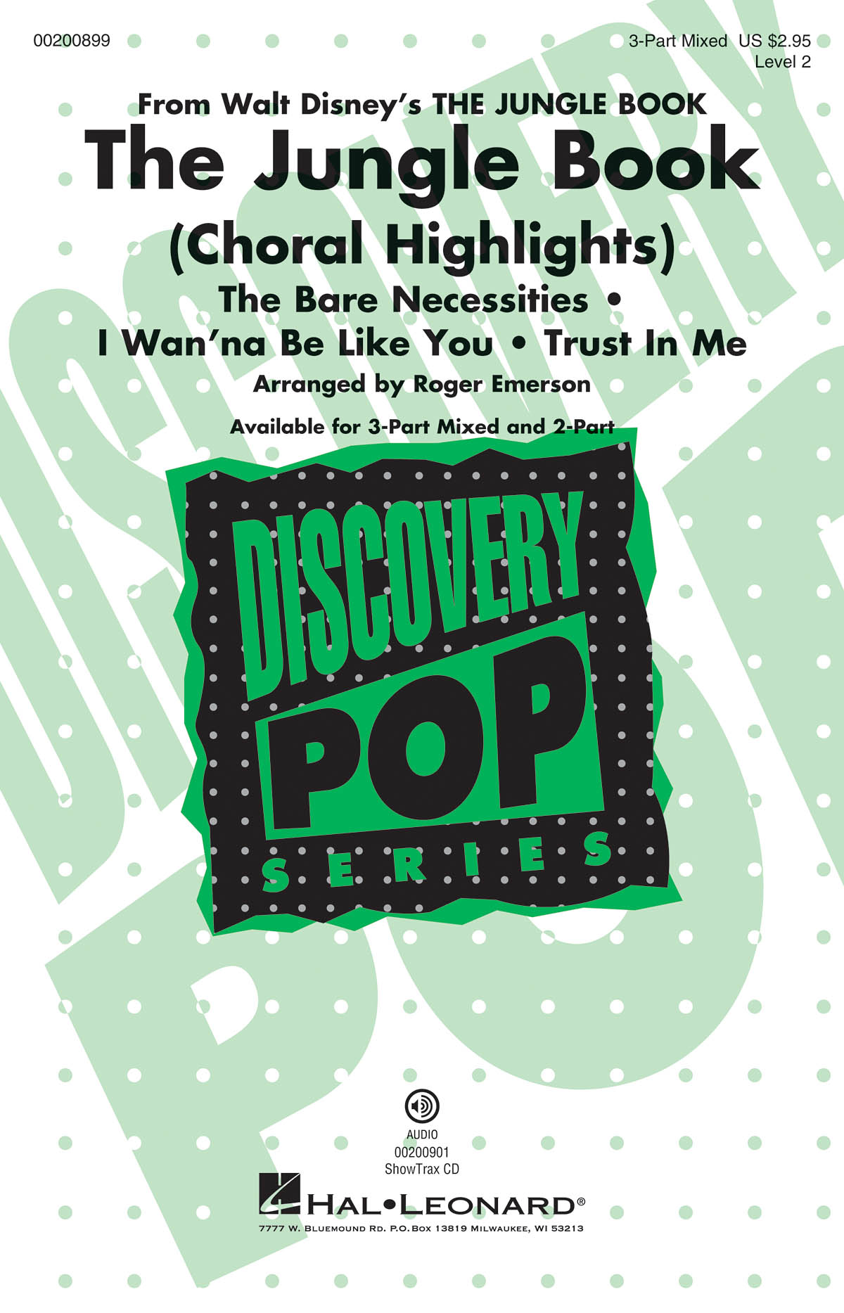 Arr. Roger Emerson: The Jungle Book (Choral Highlights)