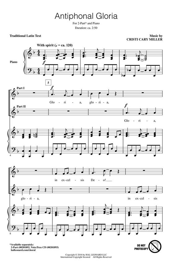 Antiphonal Gloria : Discovery Level 1