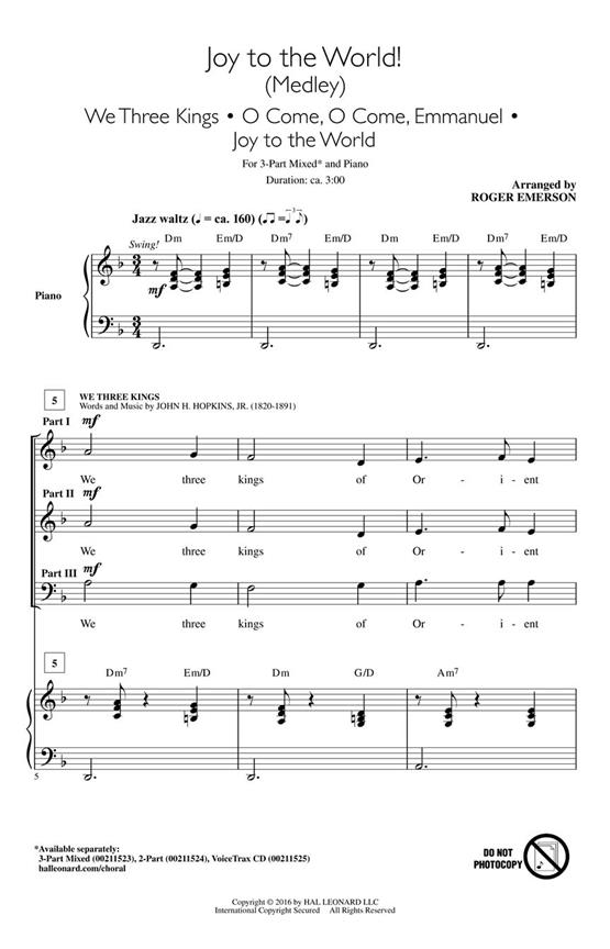 Joy to the World! (Medley) : Discovery Level 2