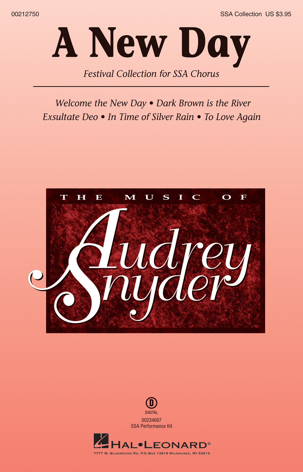 A New Day : Festival Collection for SSA Chorus