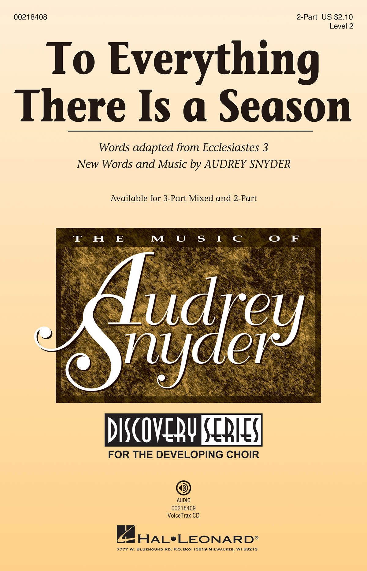 To Everything There Is a Season : Discovery Level 2