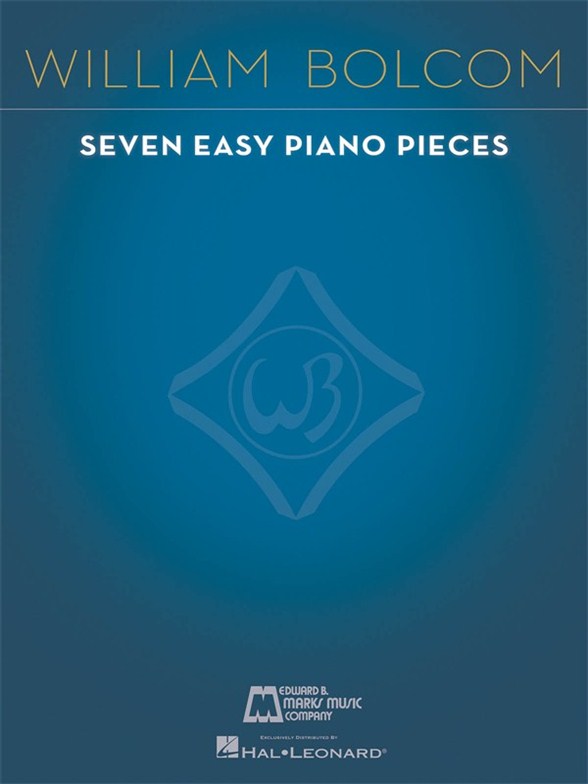BOLCOM WILLIAM SEVEN EASY PIANO PIECES PIANO BOOK