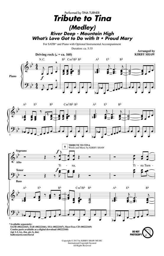 Tribute to Tina : Medley