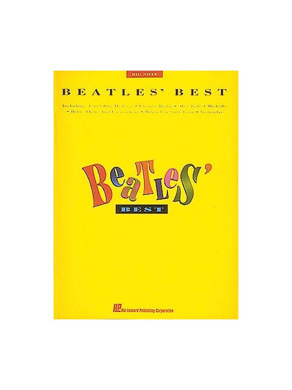 Beatles Best (Big Note Piano)
