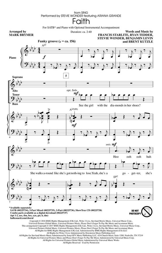 Faith : From Sing