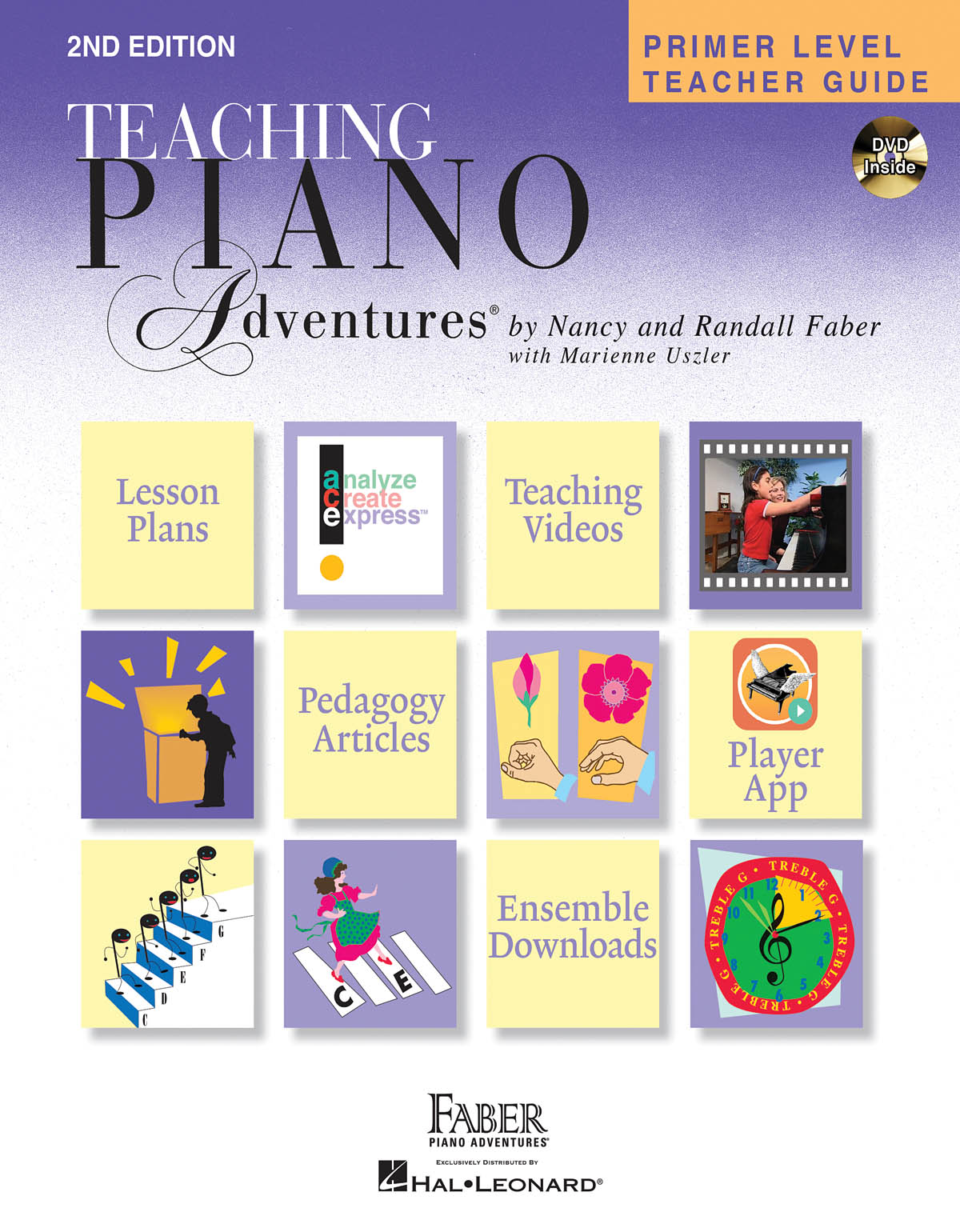 Teaching Piano Adventures: Primer Level Teacher Guide – Second Edition (Book/DVD)