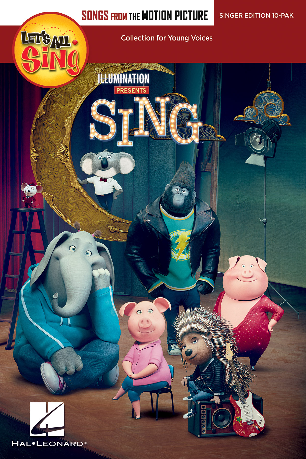 Let's All Sing: Songs From The Motion Picture Sing - Singer's Edition 10 Pak (PV)