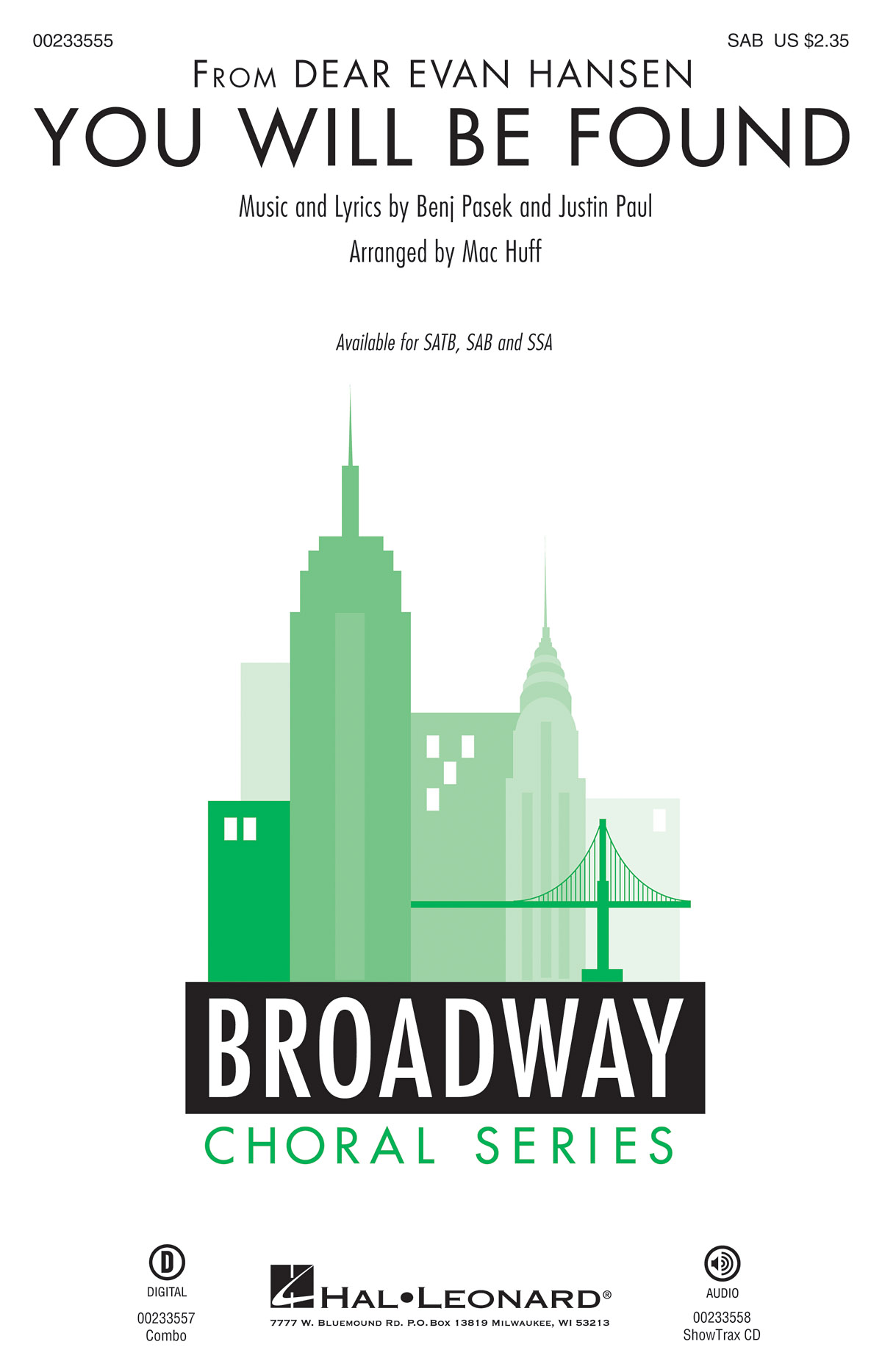 You Will Be Found : from Dear Evan Hansen