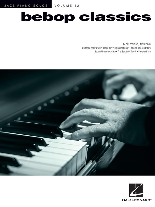 Bebop Classics : Jazz Piano Solos Series Volume 52