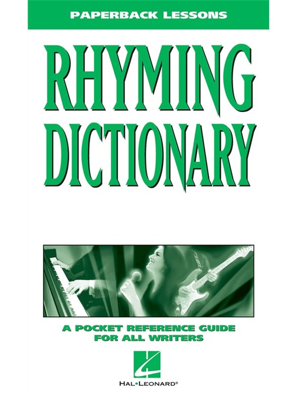PAPERBACK LESSONS RHYMING DICTIONARY POCKET REFERENCE BOOK