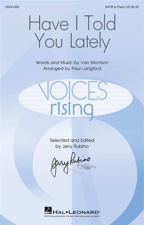 Have I Told You Lately : Voices Rising