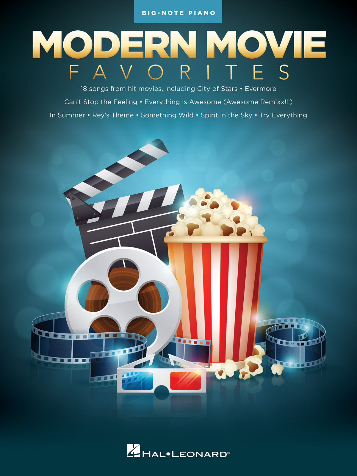 Modern Movie Favourites (Big Note Piano)