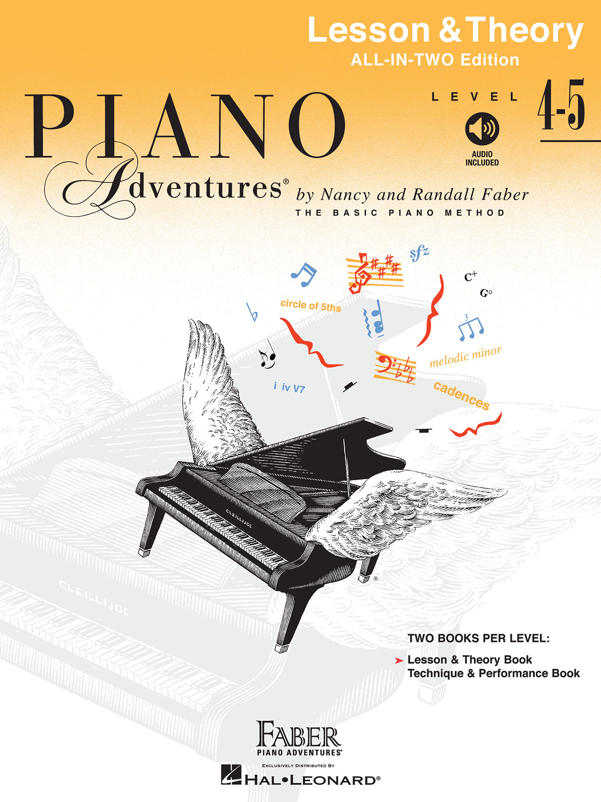 Faber Piano Adventures: Level 4-5 Lesson & Theory Book - International Anglicised Edition