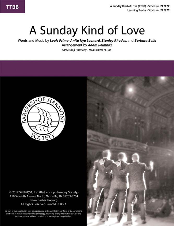 Louis Prima: A Sunday Kind Of Love (TTBB)